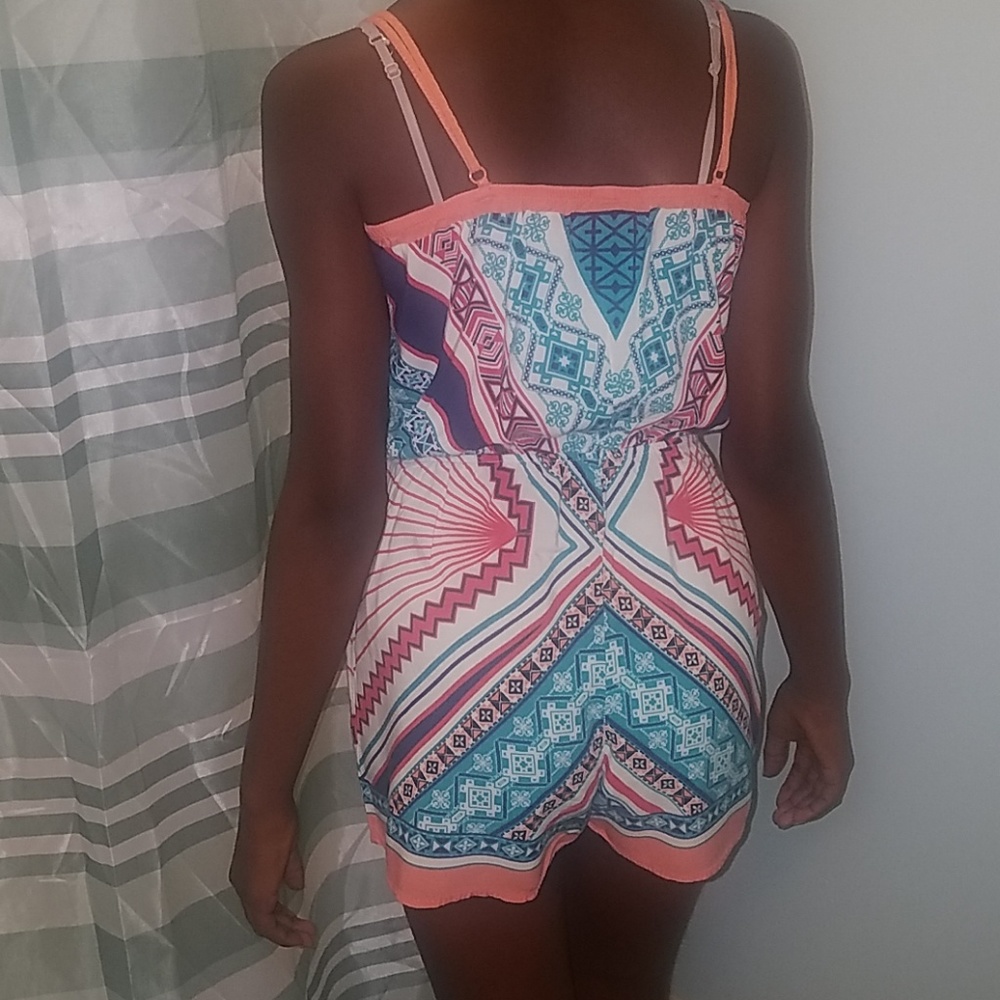 Flying Tomato Aztec Pattern Romper Junior Size Sm - image 3
